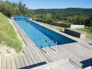 Terrasse en padouk