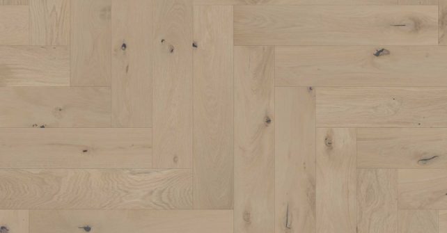Renopark herringbone aspect bois brut rustique